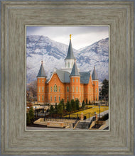 Load image into Gallery viewer, Provo City Center Temple - Snowy Mountains