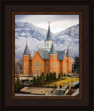 Load image into Gallery viewer, Provo City Center Temple - Snowy Mountains