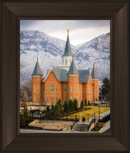 Load image into Gallery viewer, Provo City Center Temple - Snowy Mountains