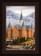 Load image into Gallery viewer, Provo City Center Temple - Snowy Mountains