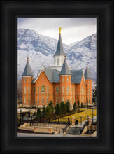 Load image into Gallery viewer, Provo City Center Temple - Snowy Mountains