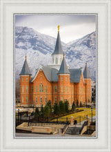 Load image into Gallery viewer, Provo City Center Temple - Snowy Mountains