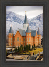 Load image into Gallery viewer, Provo City Center Temple - Snowy Mountains