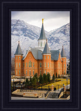 Load image into Gallery viewer, Provo City Center Temple - Snowy Mountains