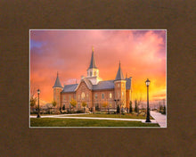 Load image into Gallery viewer, Provo City Center Temple - Fall Sunset