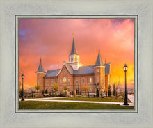 Load image into Gallery viewer, Provo City Center Temple - Fall Sunset