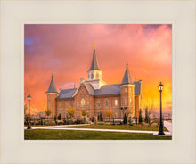 Load image into Gallery viewer, Provo City Center Temple - Fall Sunset
