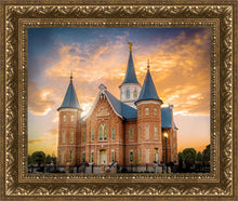 Load image into Gallery viewer, Provo City Center Temple - Golden Sunset