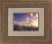 Load image into Gallery viewer, Payson Temple Blooming Lavender