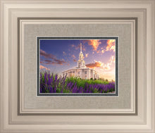 Load image into Gallery viewer, Payson Temple Blooming Lavender
