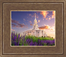 Load image into Gallery viewer, Payson Temple Blooming Lavender