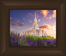 Load image into Gallery viewer, Payson Temple Blooming Lavender