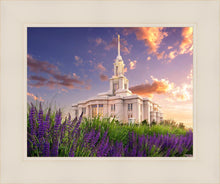Load image into Gallery viewer, Payson Temple Blooming Lavender
