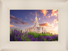 Load image into Gallery viewer, Payson Temple Blooming Lavender