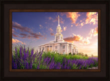 Load image into Gallery viewer, Payson Temple Blooming Lavender