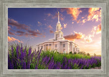 Load image into Gallery viewer, Payson Temple Blooming Lavender