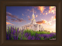 Load image into Gallery viewer, Payson Temple Blooming Lavender