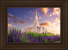 Load image into Gallery viewer, Payson Temple Blooming Lavender