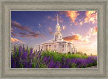 Load image into Gallery viewer, Payson Temple Blooming Lavender