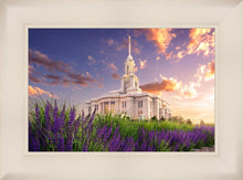 Load image into Gallery viewer, Payson Temple Blooming Lavender