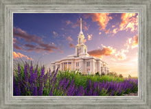 Load image into Gallery viewer, Payson Temple Blooming Lavender