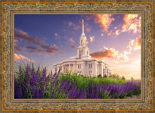 Load image into Gallery viewer, Payson Temple Blooming Lavender