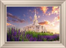 Load image into Gallery viewer, Payson Temple Blooming Lavender
