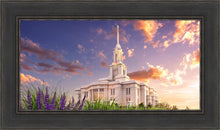Load image into Gallery viewer, Payson Temple Blooming Lavender