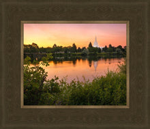 Load image into Gallery viewer, Idaho Falls Temple - Reflective Sunrise