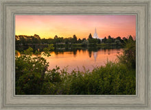 Load image into Gallery viewer, Idaho Falls Temple - Reflective Sunrise