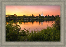 Load image into Gallery viewer, Idaho Falls Temple - Reflective Sunrise