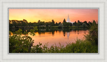 Load image into Gallery viewer, Idaho Falls Temple - Reflective Sunrise