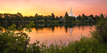 Load image into Gallery viewer, Idaho Falls Temple - Reflective Sunrise