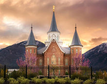 Load image into Gallery viewer, Provo City Center Temple - Breaking Sun