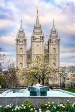 Load image into Gallery viewer, Salt Lake Temple Spring Fountain