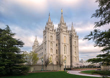 Load image into Gallery viewer, Salt Lake Temple Spring Serenity
