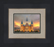Load image into Gallery viewer, Provo City Center Temple Burning Sky