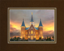 Load image into Gallery viewer, Provo City Center Temple Burning Sky
