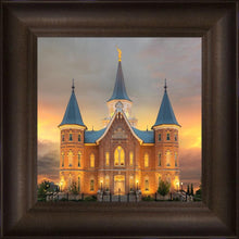 Load image into Gallery viewer, Provo City Center Temple Burning Sky