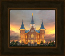 Load image into Gallery viewer, Provo City Center Temple Burning Sky
