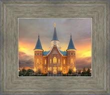 Load image into Gallery viewer, Provo City Center Temple Burning Sky