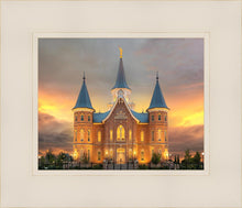 Load image into Gallery viewer, Provo City Center Temple Burning Sky