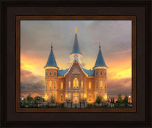 Load image into Gallery viewer, Provo City Center Temple Burning Sky