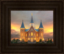 Load image into Gallery viewer, Provo City Center Temple Burning Sky