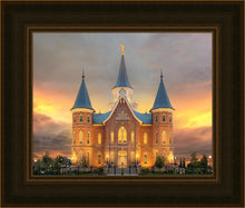 Load image into Gallery viewer, Provo City Center Temple Burning Sky