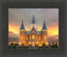 Load image into Gallery viewer, Provo City Center Temple Burning Sky