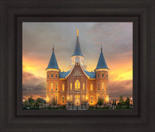Load image into Gallery viewer, Provo City Center Temple Burning Sky