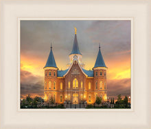 Load image into Gallery viewer, Provo City Center Temple Burning Sky