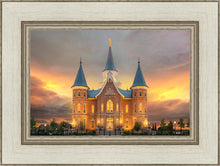 Load image into Gallery viewer, Provo City Center Temple Burning Sky