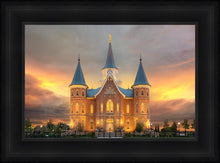 Load image into Gallery viewer, Provo City Center Temple Burning Sky
